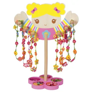 Adora Crafty Girl Wooden Jewelry Kit with Stand