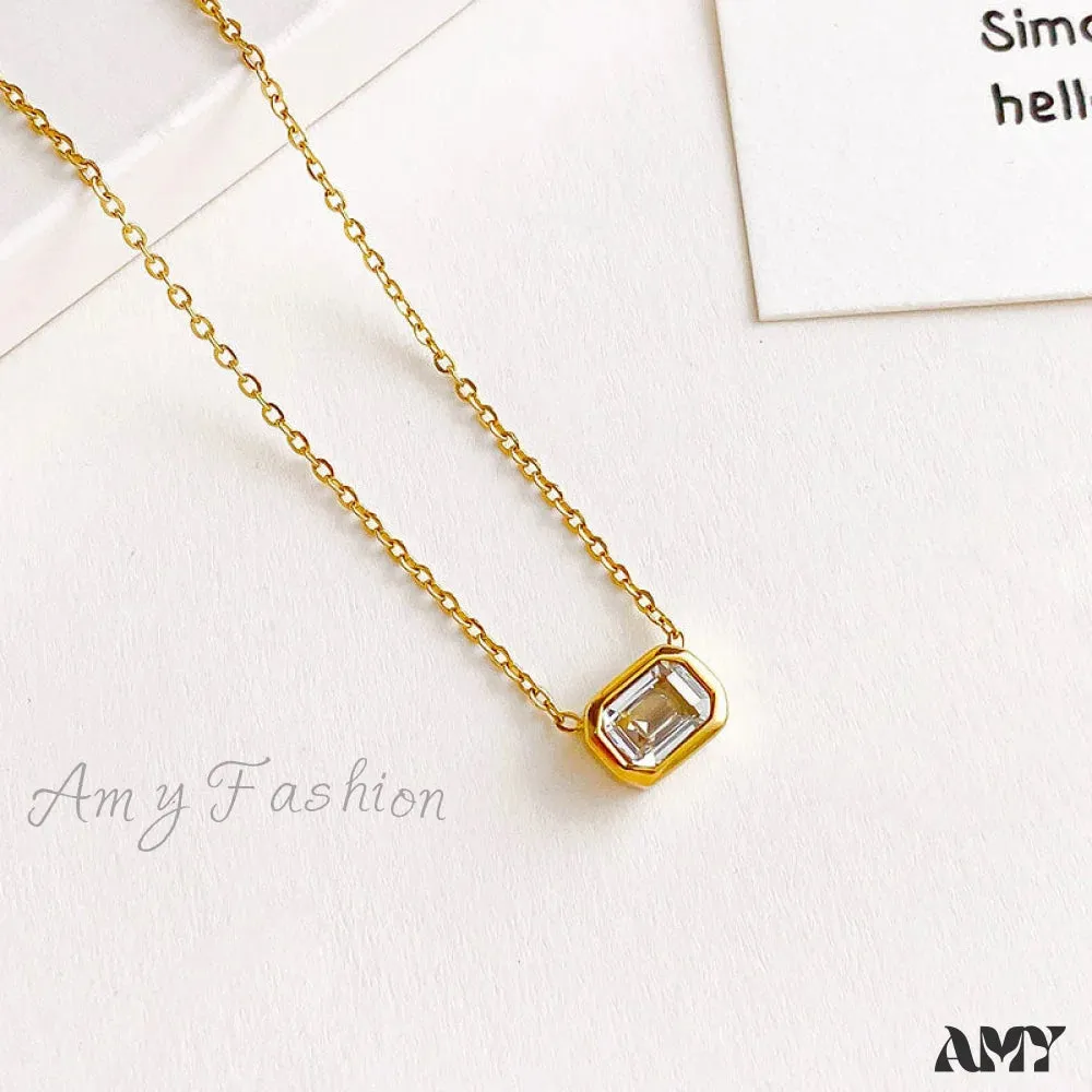 Amy Fashion - Fashion Delicate All-match Colorful Stone Necklace