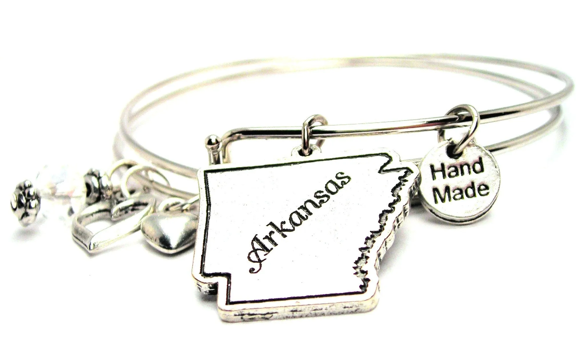 Arkansas Expandable Bangle Bracelet Set