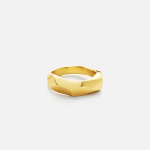 Charm Ring 19K Gold