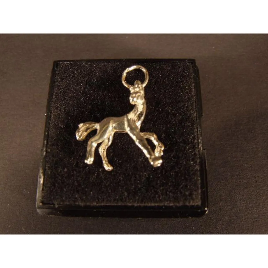 Charm Sterling Silver Silver Foal