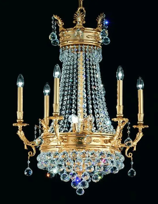 Classic Lead Crystal Chandelier