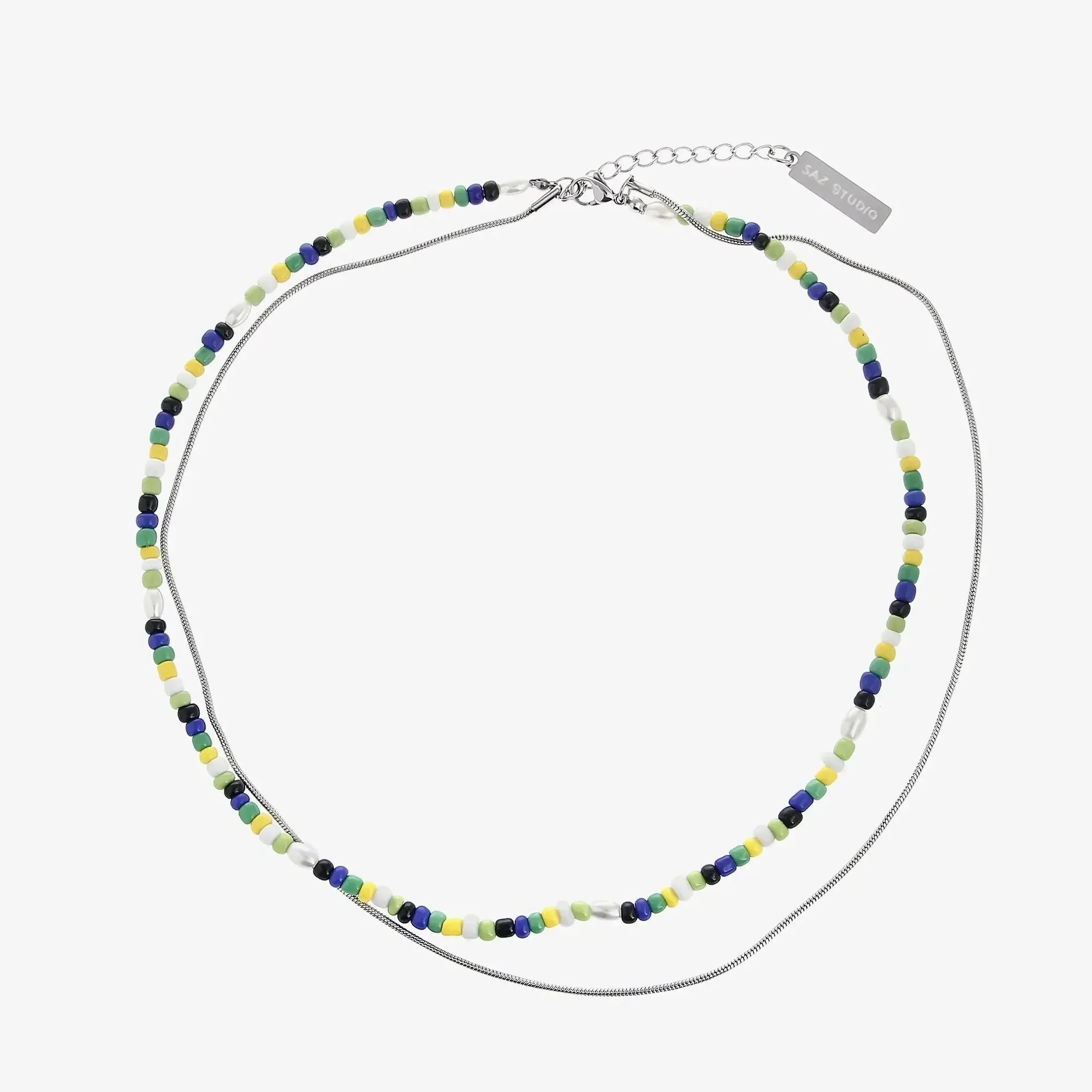 Color Bead Necklace