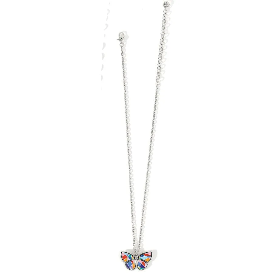 Colormix Butterfly Short Necklace