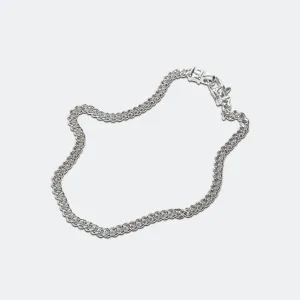 Curb Bracelet M - 925 Silver