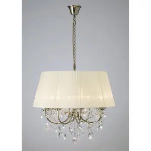 Diyas IL30057/CR Olivia Pendant Cream/crystal