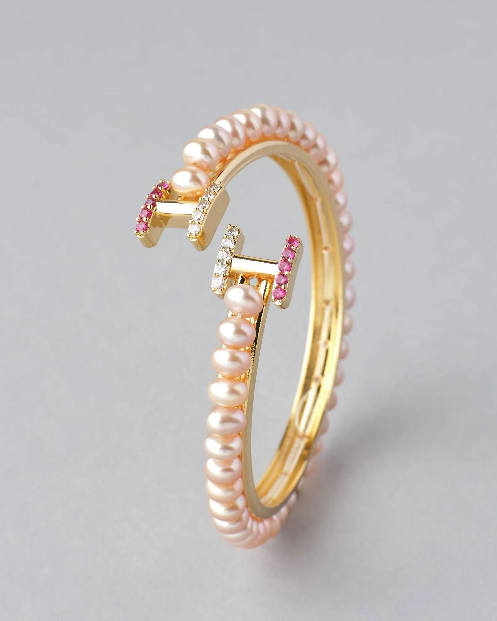 Elegant and classy Pearl Bangle