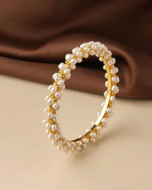 Elegant Real Pearl Bangle B01560