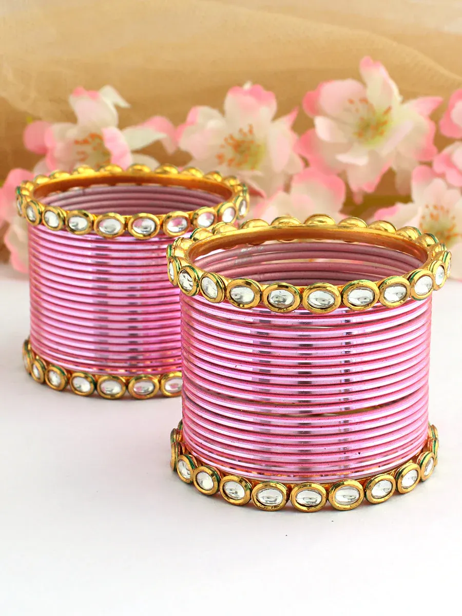 Elegant Statement Indian Bangles Jewelry Set, Statement Bangles Set, Pearl Chura, Pearl Jewellery Set, Pakistani Jewellery Set