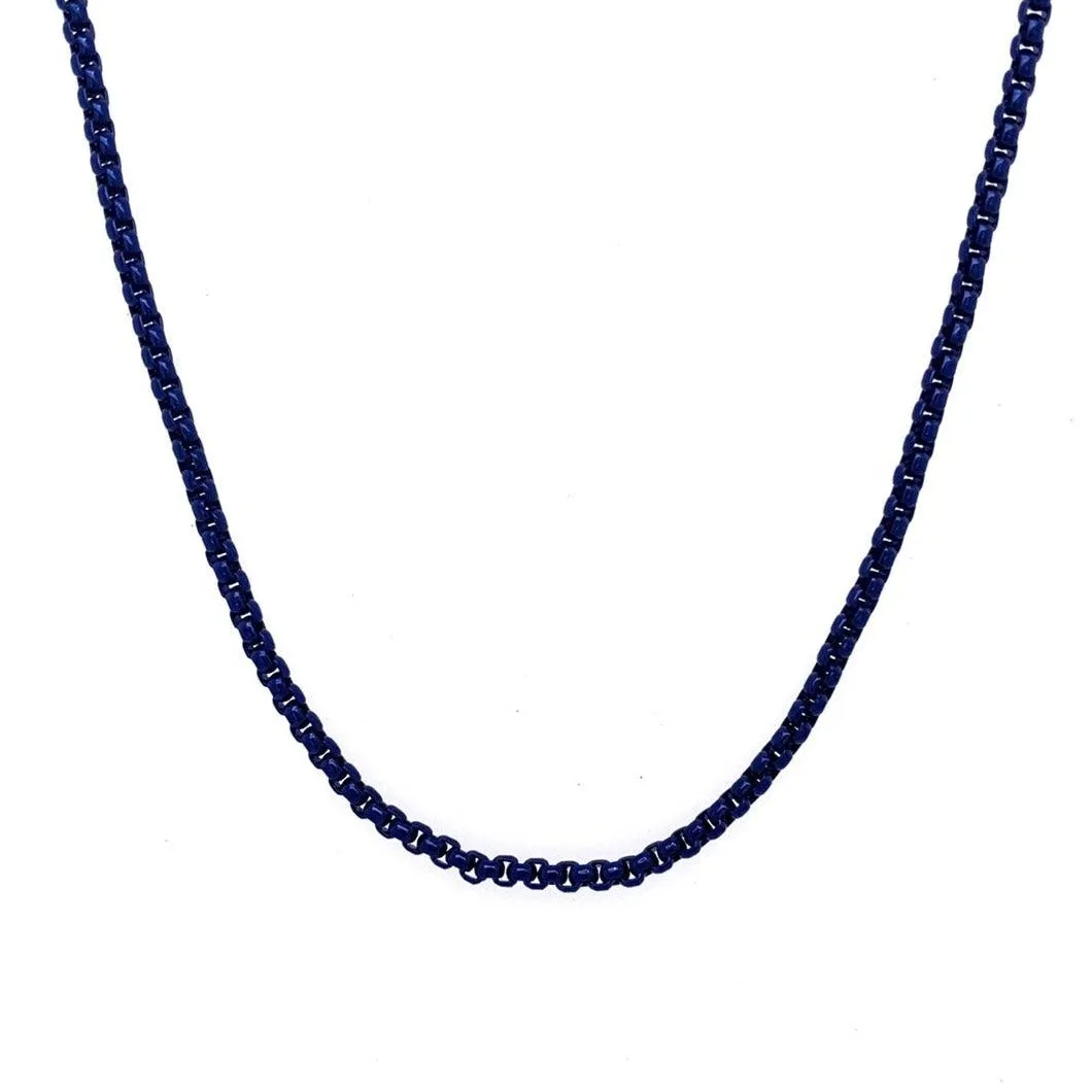 Enamel Link Chain Necklace