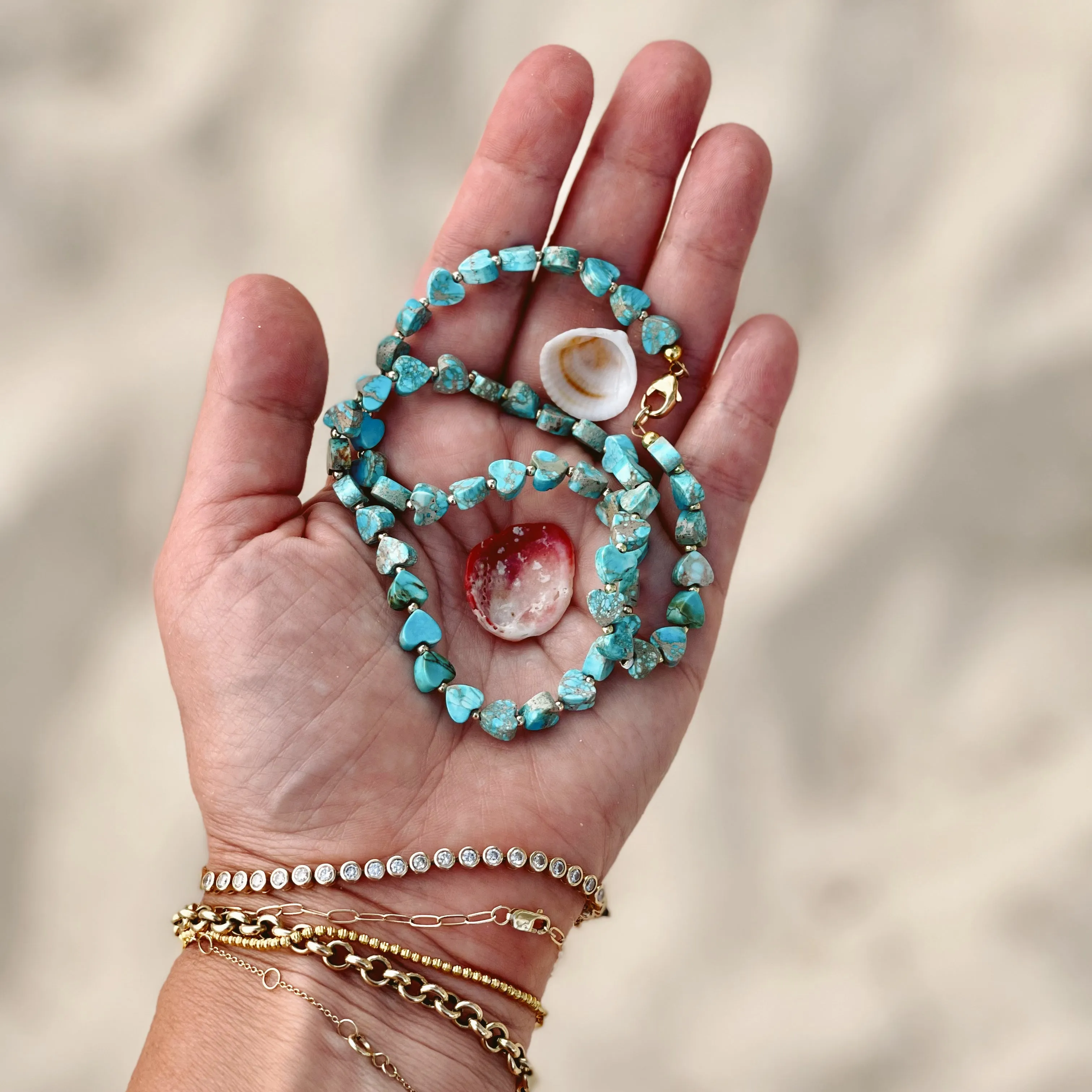 Endless Summer Necklace - Sea   Sky