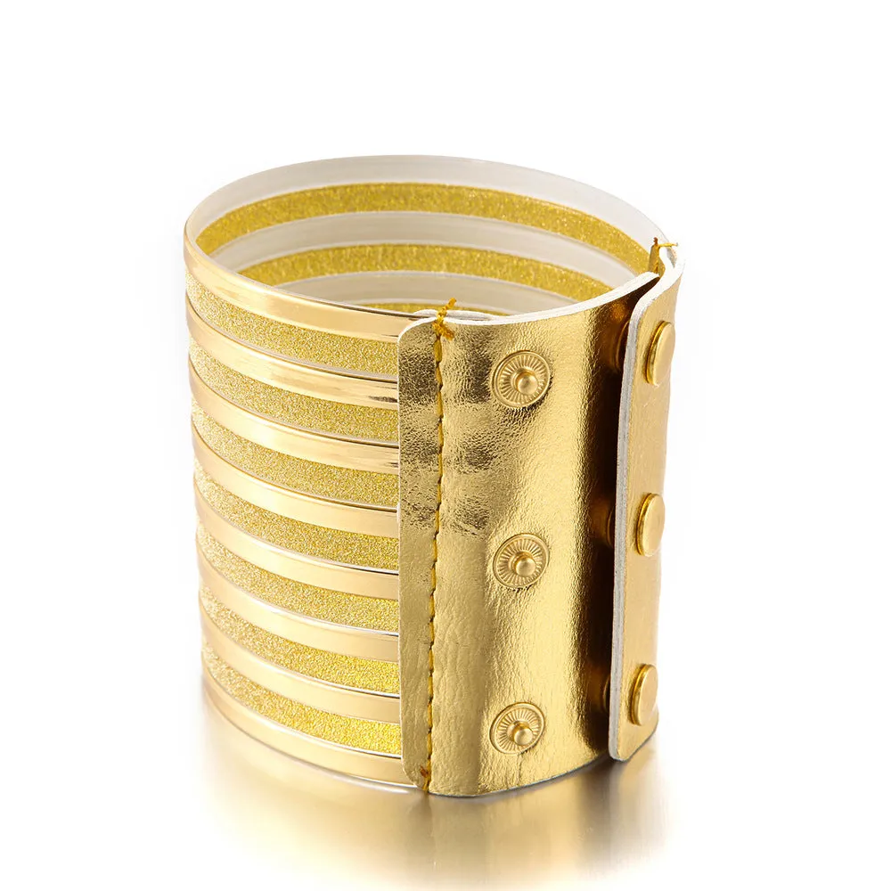 Exotic Vienna Verve Tribal Arm Cuff & Bracelet Set for Women