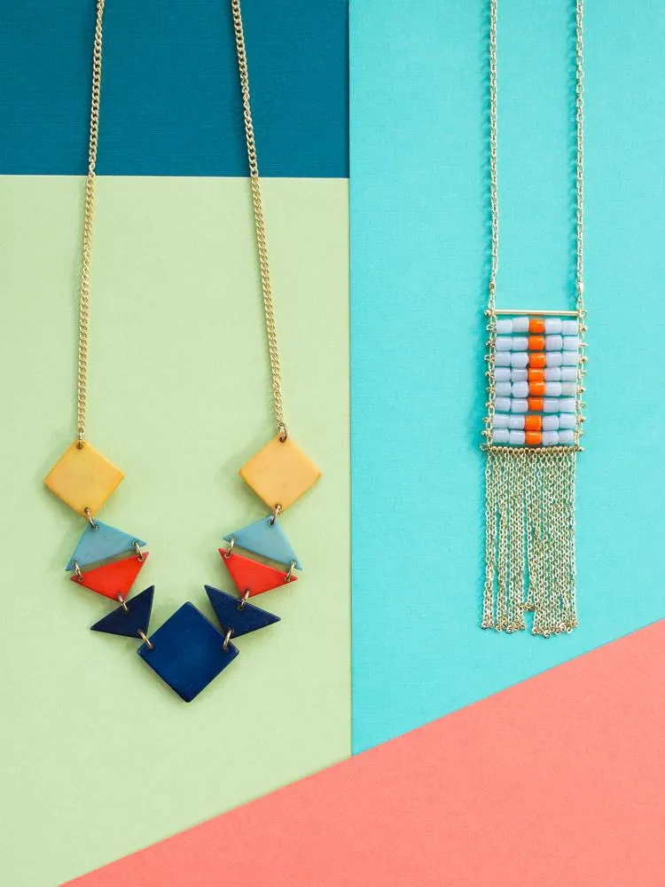 Florentina Necklace - Orange