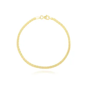 Gold Cube Bracelet