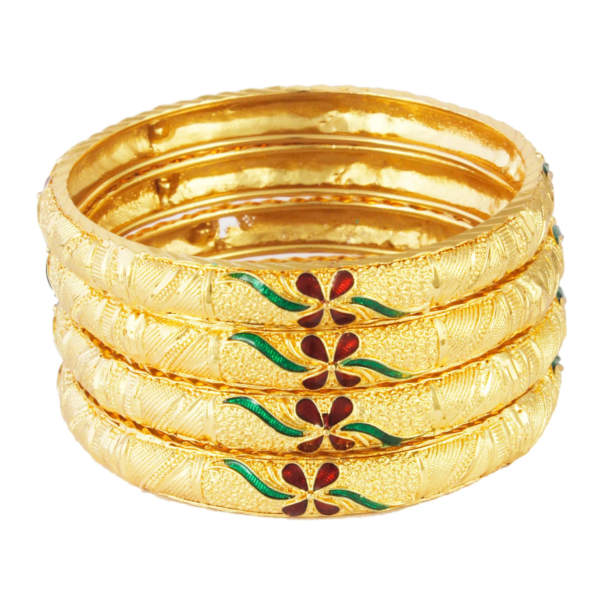 Gold Forming Bangles