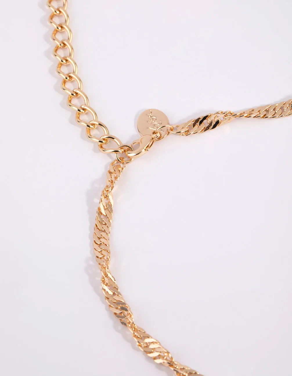 Gold Twisted Waist Chain