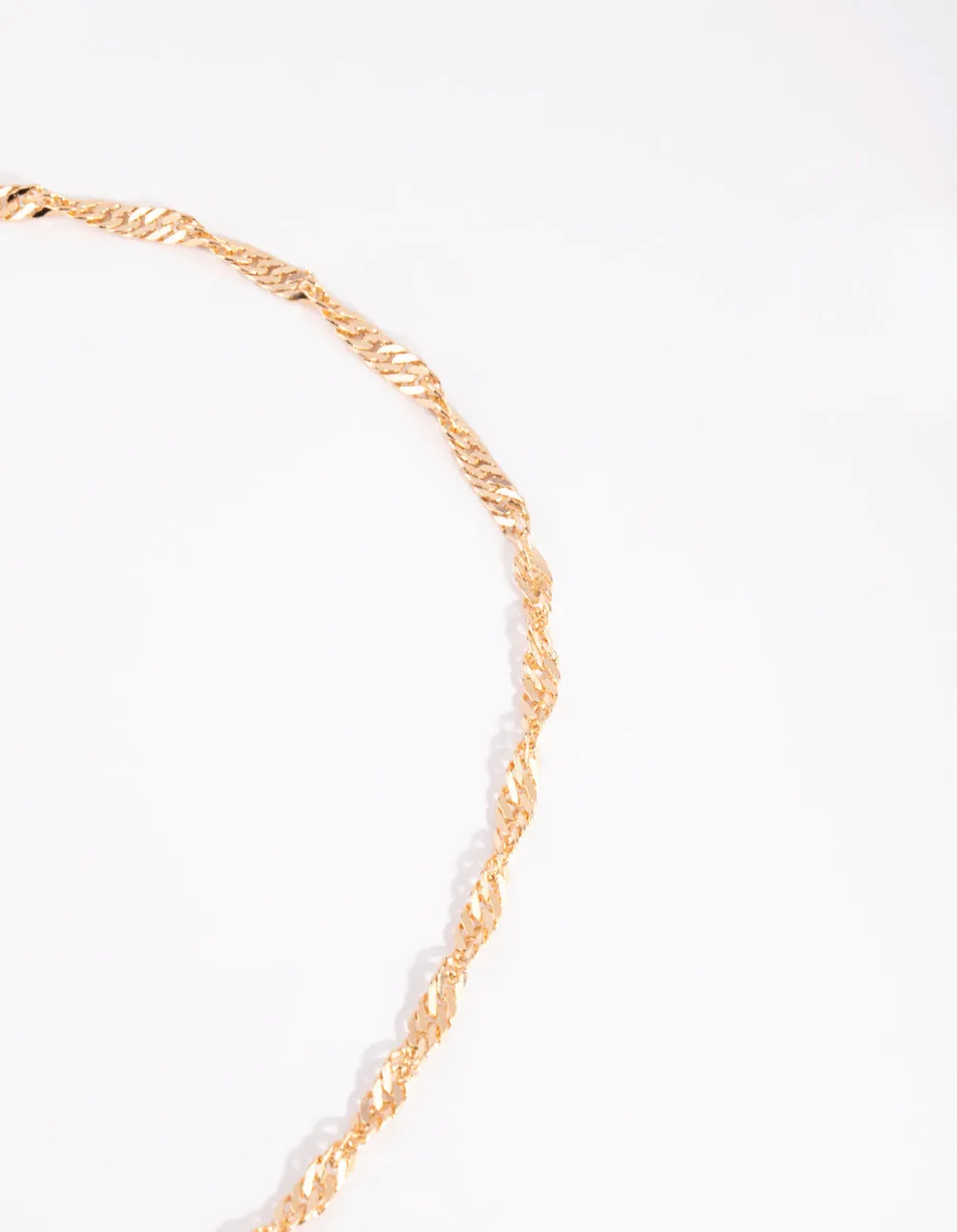 Gold Twisted Waist Chain