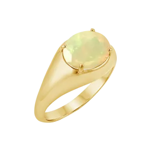 Grand Opal Signet Ring