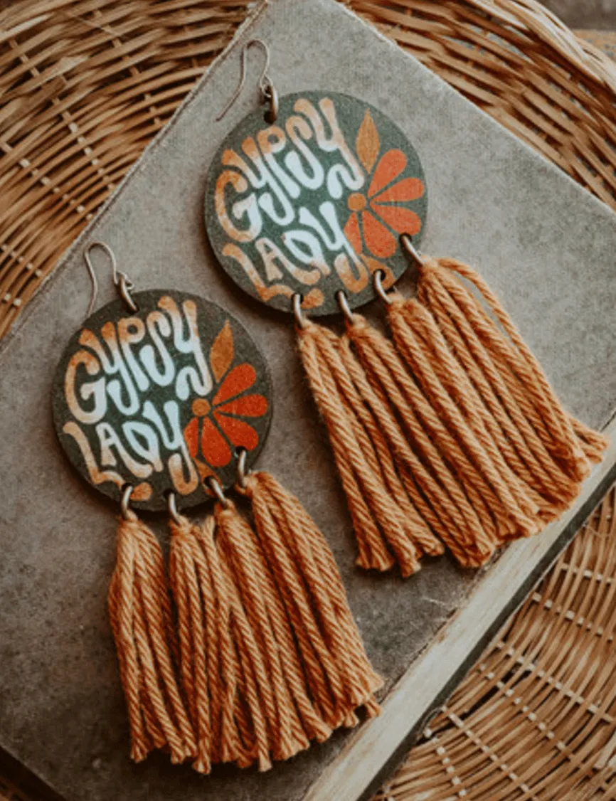 Gypsy Lady Fringe Earring