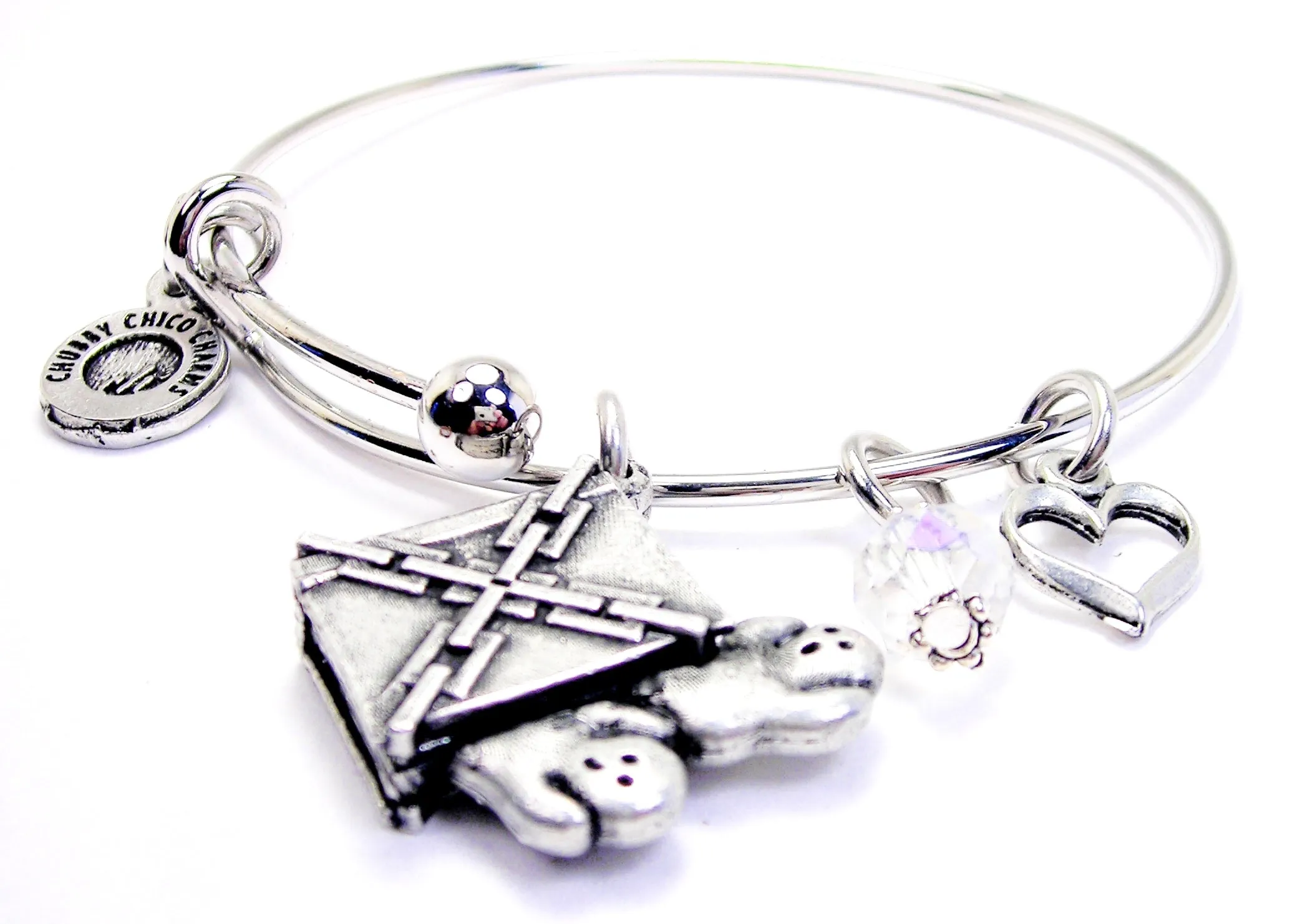 Haunted Book Expandable Bangle Bracelet