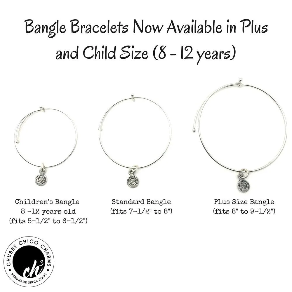 I Love Someone With OCD Expandable Bangle Bracelet Set