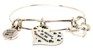 In Memory Of My Grandfather Expandable Bangle Bracelet