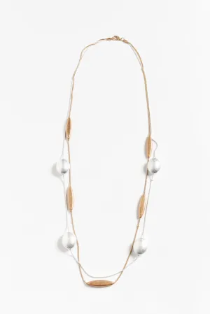 Kailani Metallic Bead Necklace