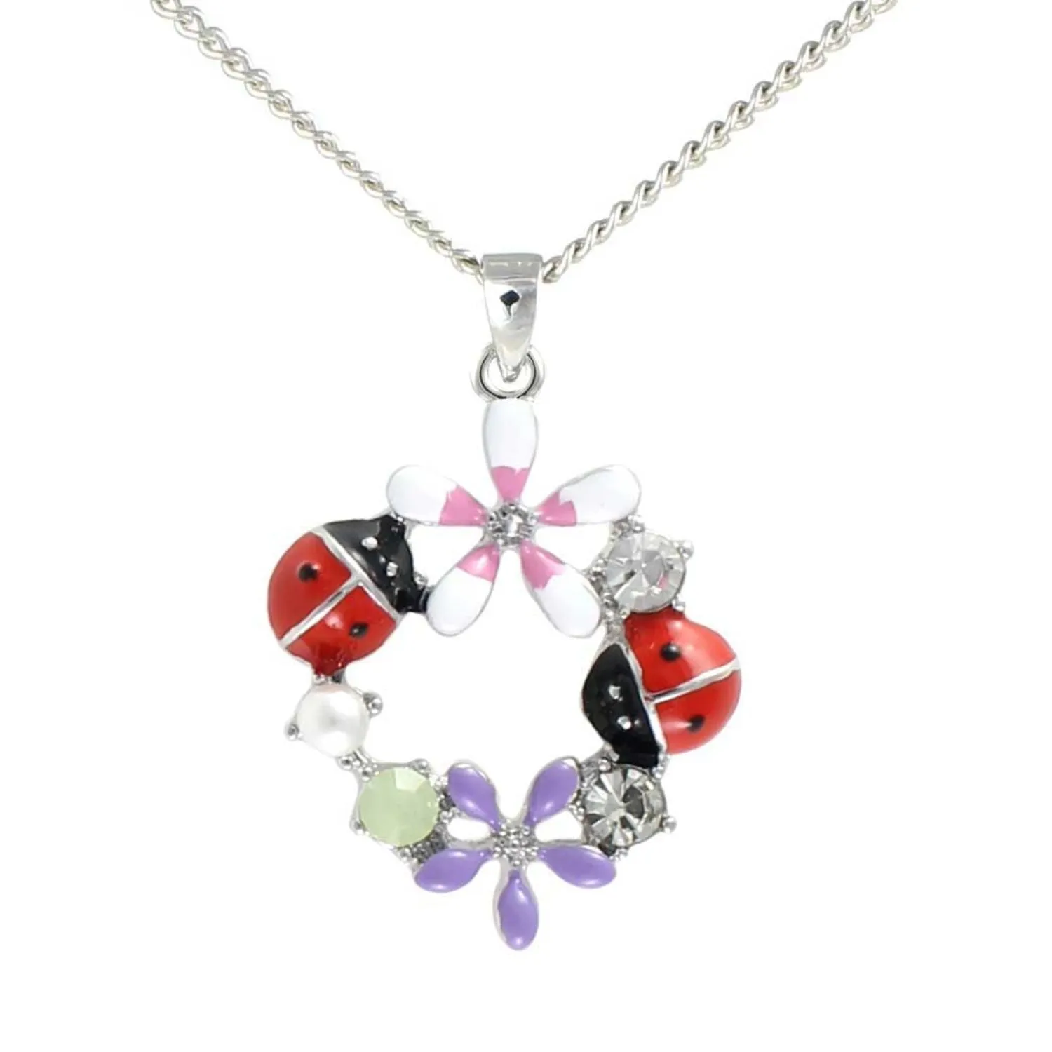 Lila Jewellery 16" Ladybird Pendant