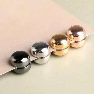 Magnet Buckle Hijab Pins- Electroplating colors