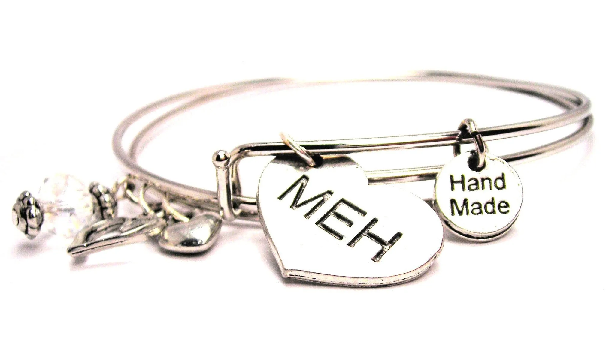 Meh Expandable Bangle Bracelet Set