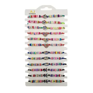 Multi Adjustable Bracelets 2113 (12 units)