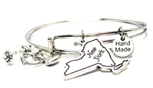 New York Expandable Bangle Bracelet Set