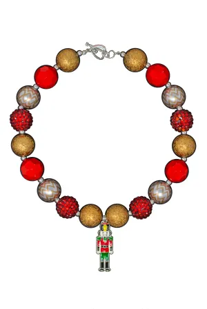 Nutcracker Bubblegum Necklace