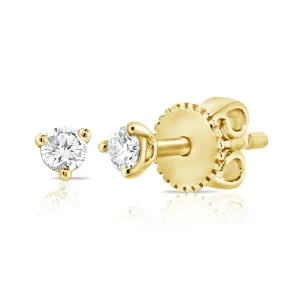 OKGs Collection 14K Classy Diamond Stud