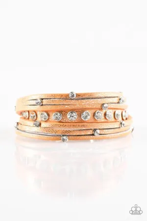 Paparazzi Bracelet ~ CATWALK It Off - Orange