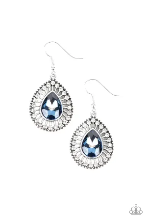 Paparazzi Earring ~ Limo Service - Blue