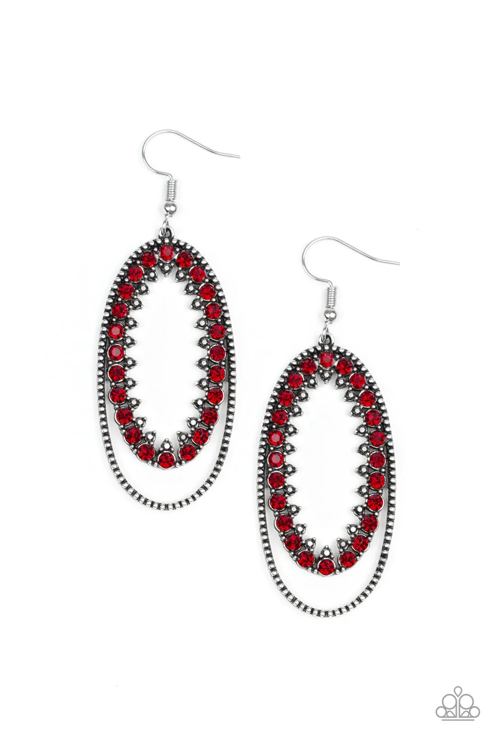 Paparazzi Marry Into Money Red Earrings