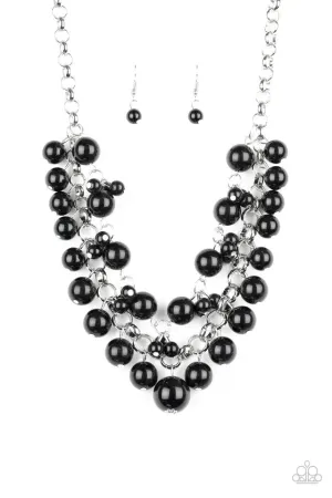 Paparazzi Necklace ~ BALLROOM Service - Black