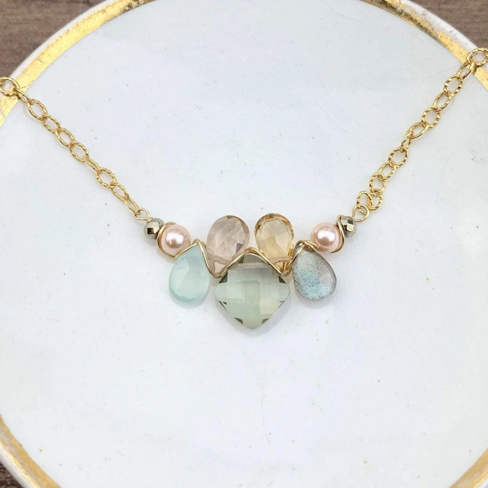 Paris Mini Katie Gem Necklace