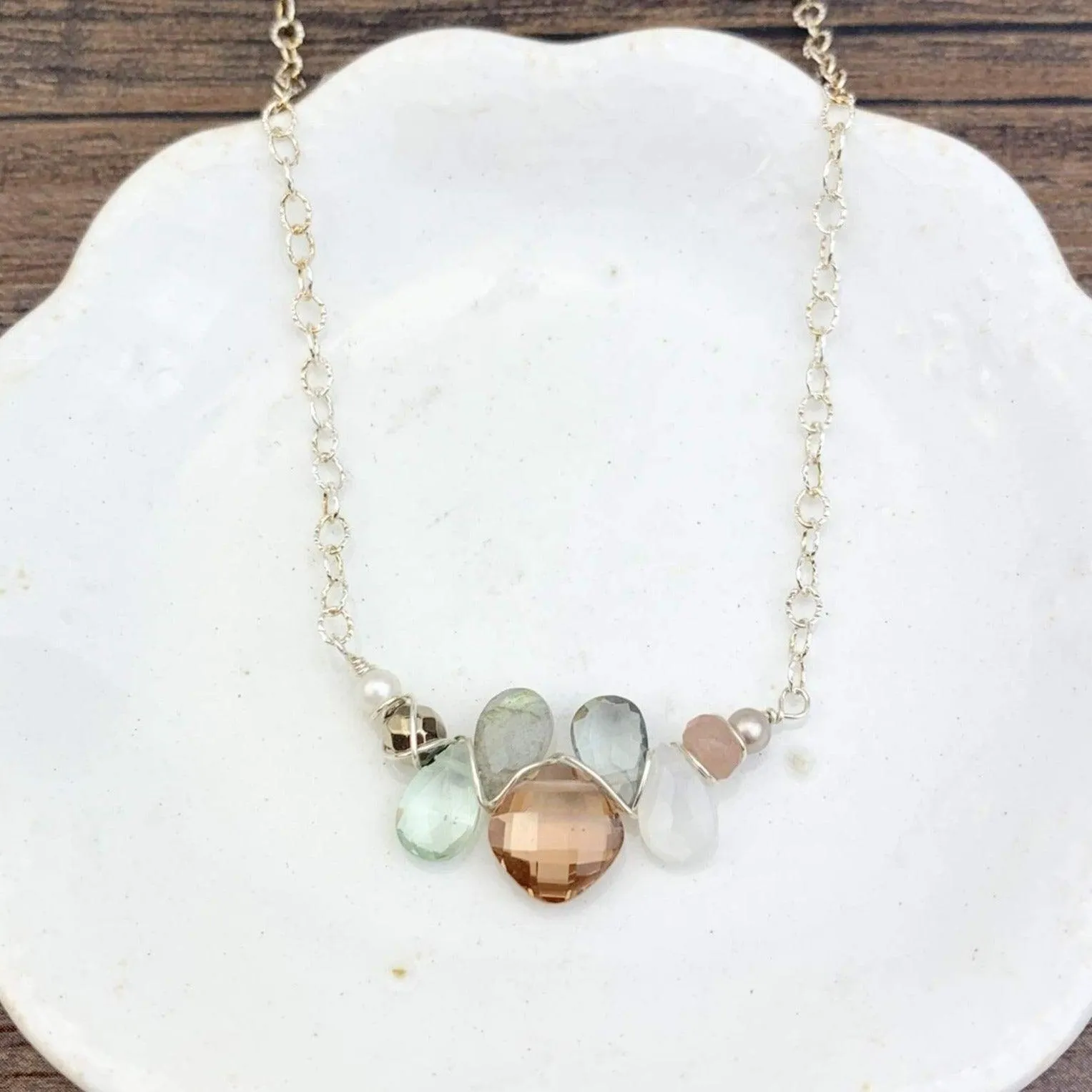 Paris Mini Katie Gem Necklace