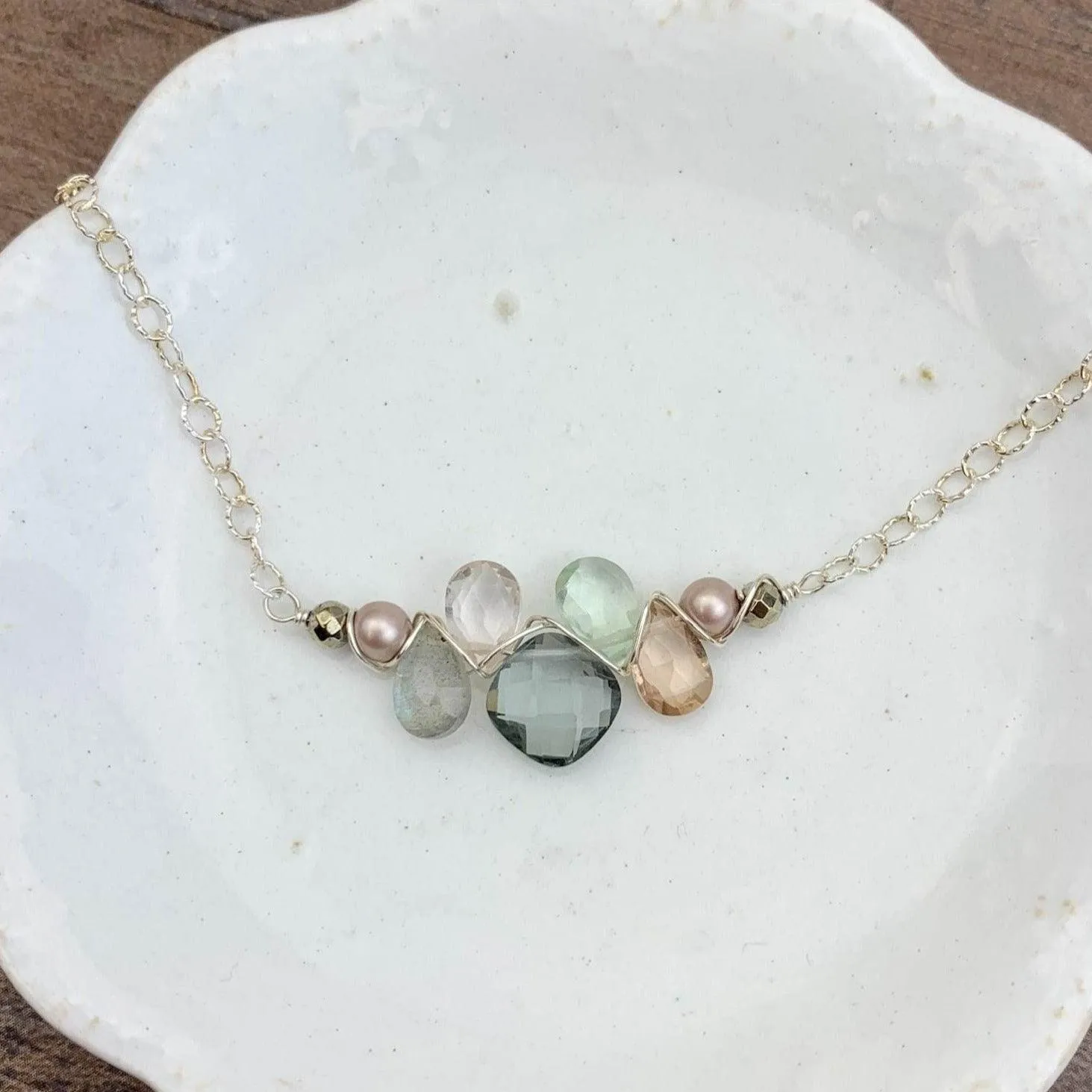 Paris Mini Katie Gem Necklace