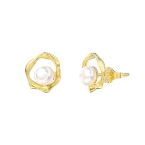 Pearl Stud Earrings