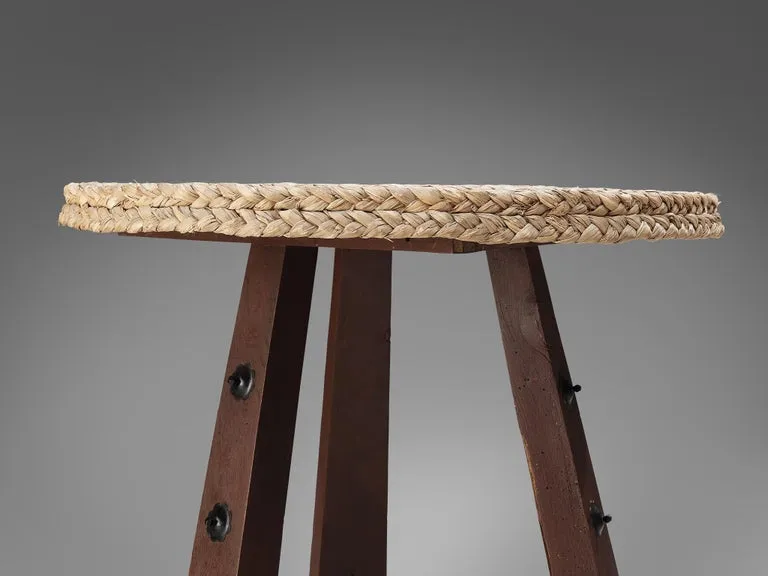 Spanish Table in Braided Straw