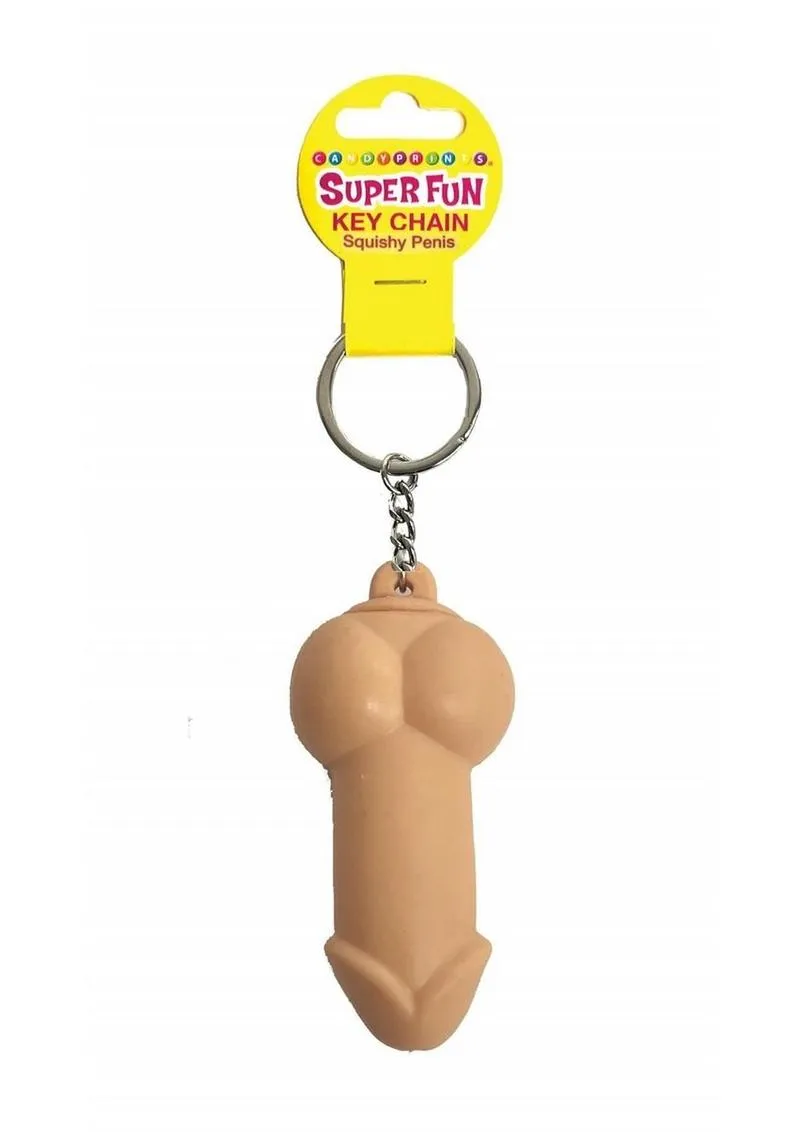 Super Fun Key Chain Squishy Penis