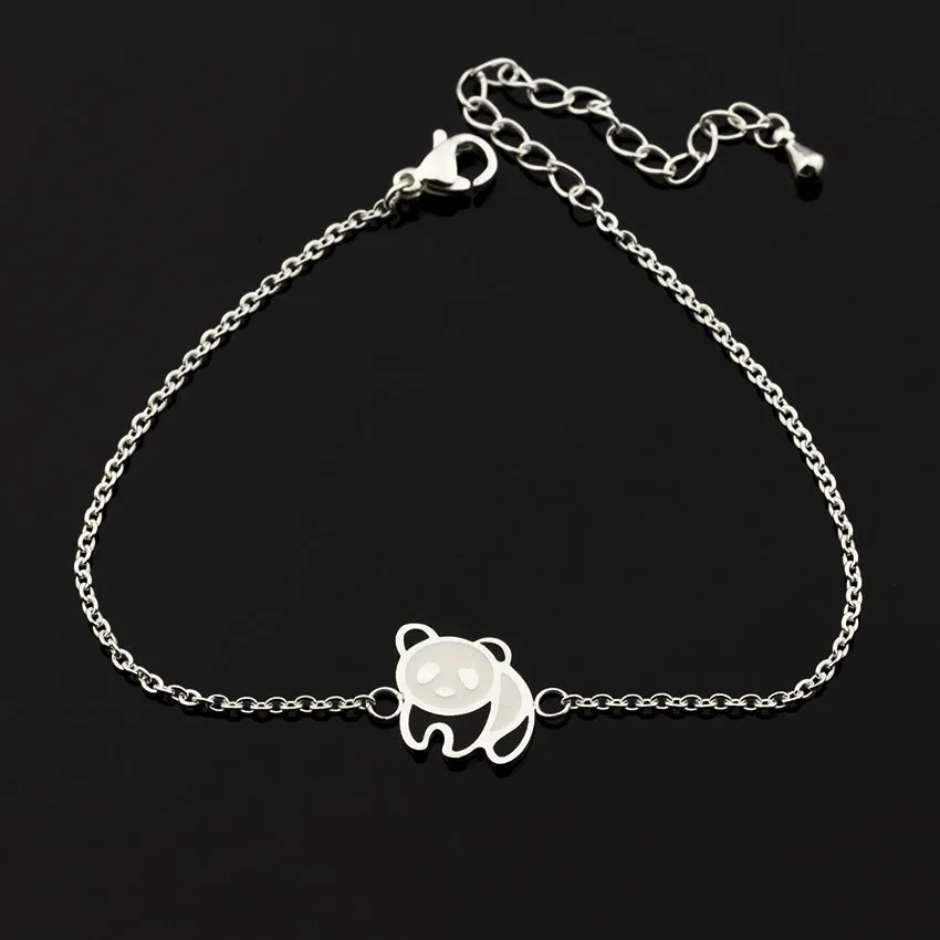 Sweet Panda Bracelet Bangle Ethnic Style Cute