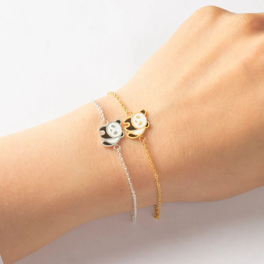 Sweet Panda Bracelet Bangle Ethnic Style Cute