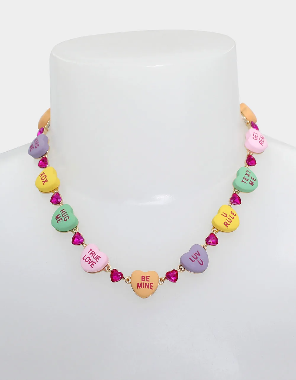 THINK PINK SWEETHEART COLLAR MULTI