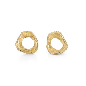 Tolvan Studs 18ct Gold