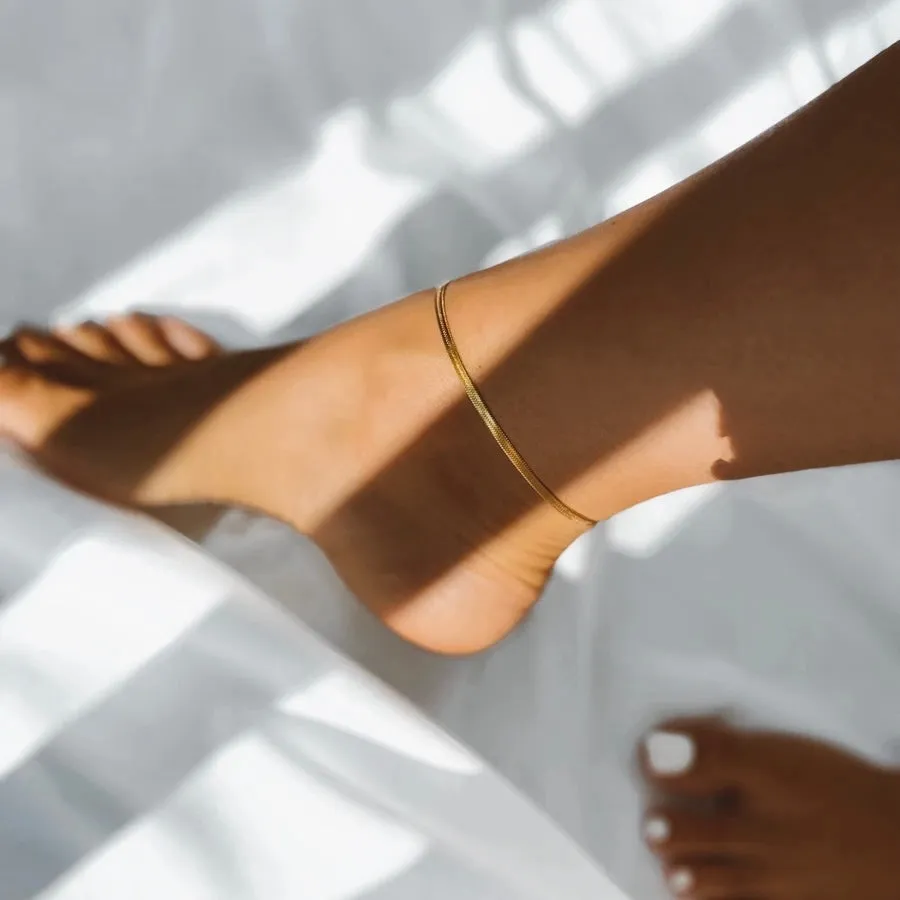 Weekender Anklet Gold