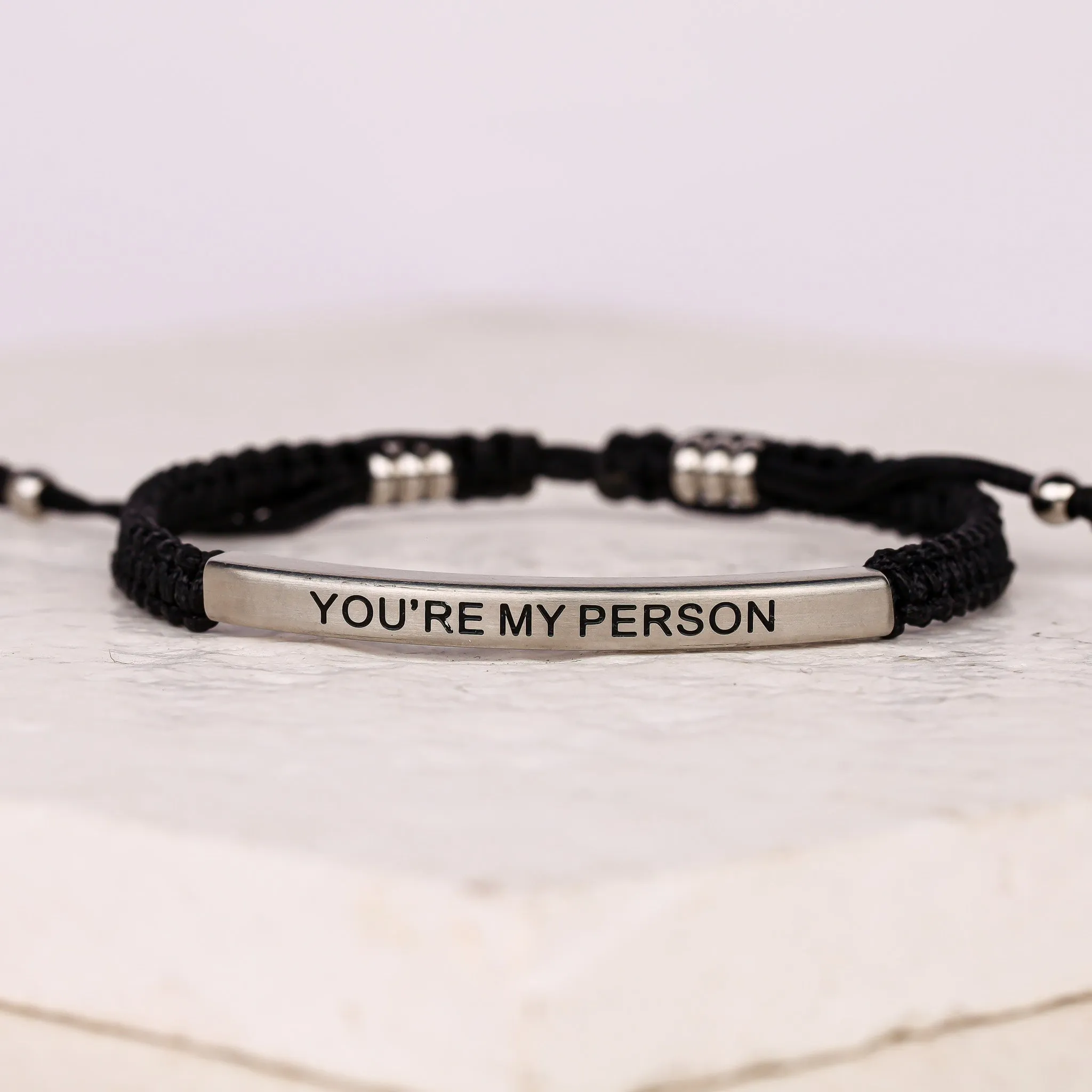 YOU'RE MY PERSON ROPE BRACELET